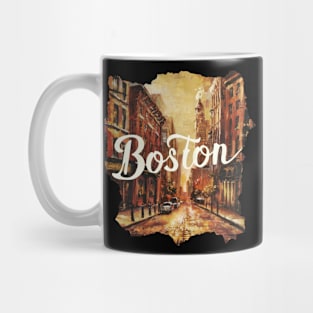 Boston Vintage Colors Mug